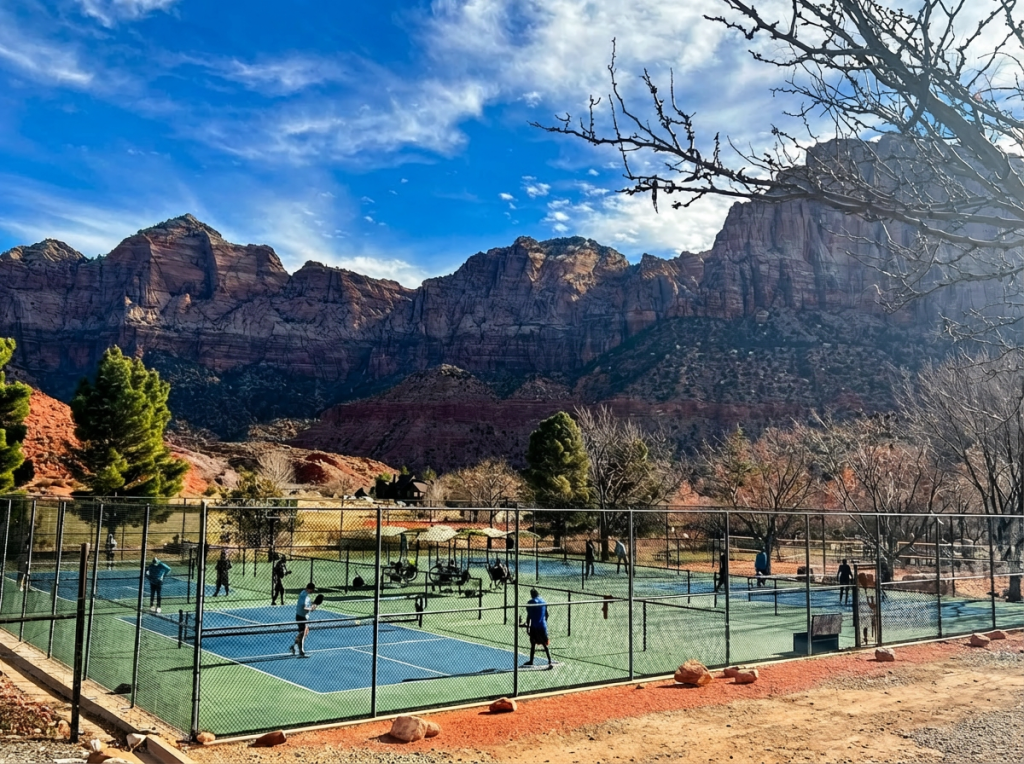 Pickleball Zion in Springdale, Utah